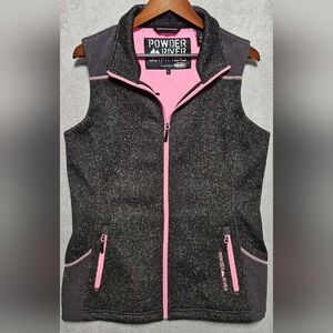 Awesome Powder River Outfitters Full Zip vest Women's Size Large